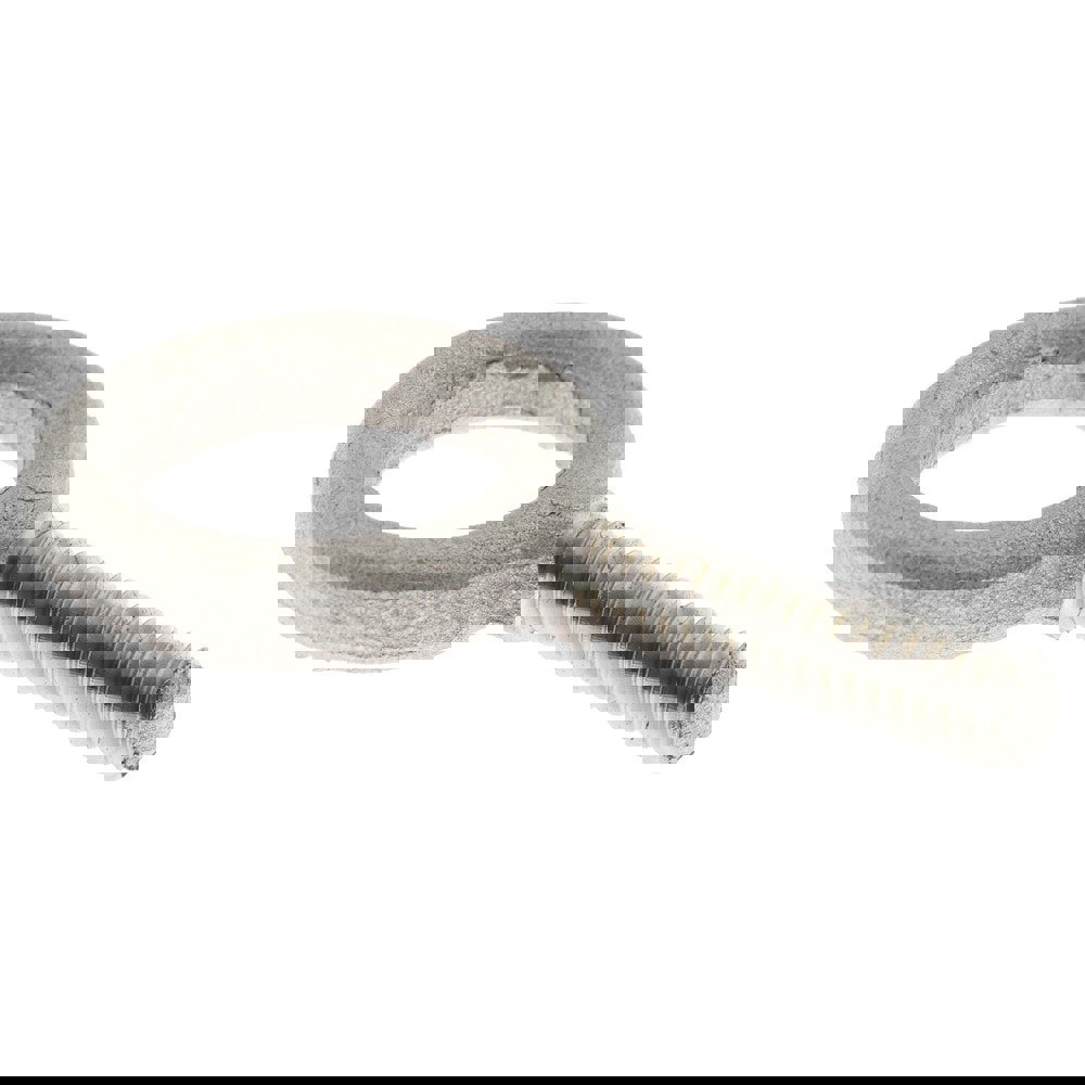 Fixed Lifting Eye Bolt: Without Shoulder, 460 lb Capacity, 1/4-20 Thread, Grade 304 Stainless Steel